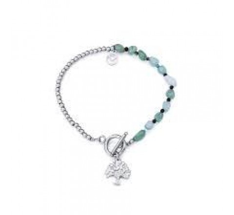 PULSERA VICEROY ACERO CON PIEDRAS NATURALES 14199P01000