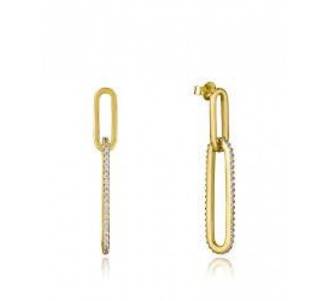 PENDIENTES VICEROY PLATA DORADA CIRCONITAS 9137E100-30