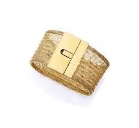 PULSERA VICEROY ACERO IP DORADO 14193P01012