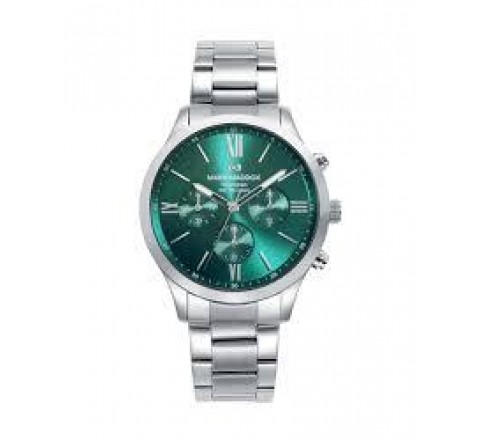 RELOJ MARDK MADDOX CRONO ACERO EF VERDE HM1019-63
