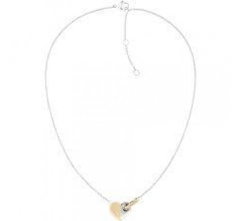 GARGANTILLA TOMMY HILFIGER CORAZON ACERO BICOLOR 2780878