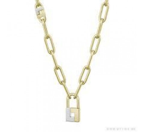 COLLAR LACOSTE ACERO DORADO 2040160