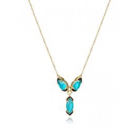 COLLAR VICEROY PLATA DORADA CON CRISTAL 2304C100-52