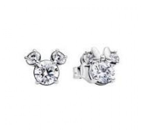 PENDIENTE BOTON MICKEY Y MINNIE MOUSE 293219C01