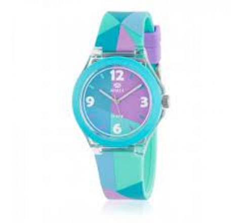 RELOJ MAREA CAJA BISEL AZUL CORREA SILICONA COLORES B35355/9