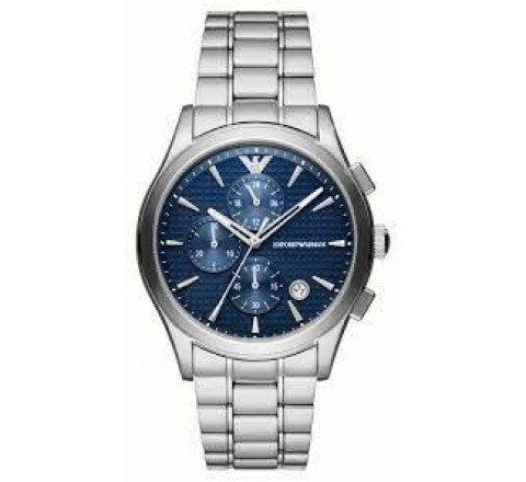 RELOJ EMPORIO ARMANI CAJA Y ARMIS ACERO ESFERA AZUL AR11528