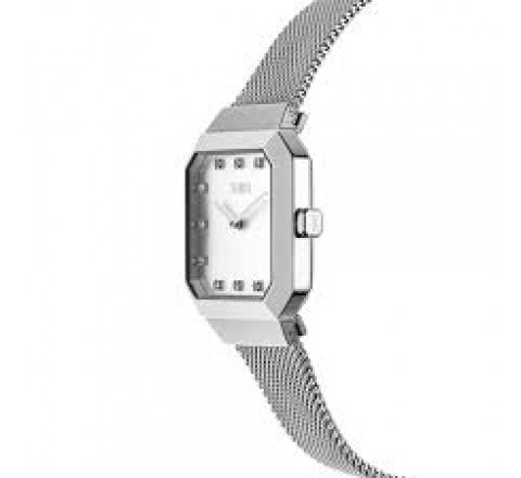 RELOJ TOUS CUADRADO CAJA Y ARMIS ACERO 300358061