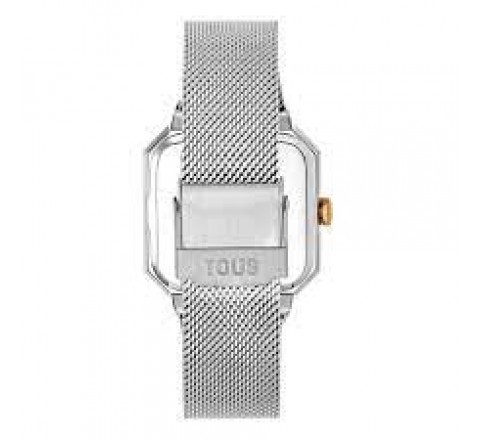 RELOJ TOUS CUADRADO CAJA BICOLOR ARMIS ACERO 300358060