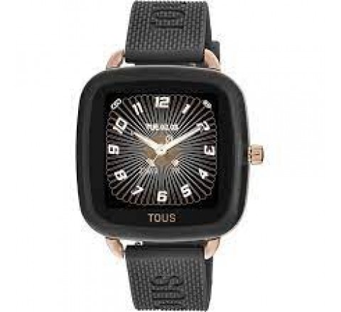 RELOJ TOUS SMART CUADRADO SILICONA NEGRA 300358082