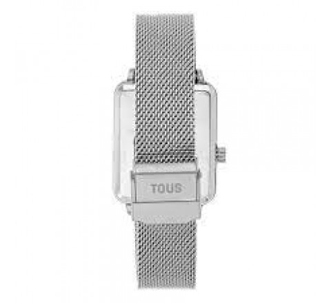 RELOJ TOUS CUADRADO CAJA Y ARMIS ACERO 300358010