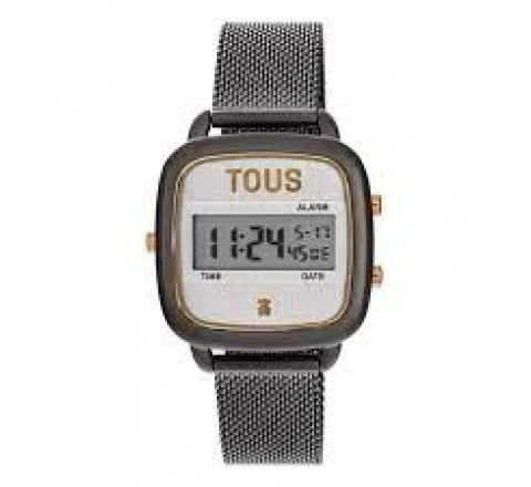 RELOJ TOUS DIGITAL CUADRADO CAJA ARMIS ACERO NEGRO 300358300