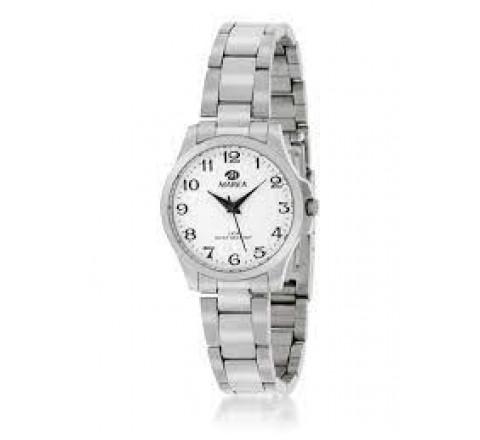 RELOJ MAREA CAJA Y ARMIS ACERO ESFERA BLANCA B36150/2