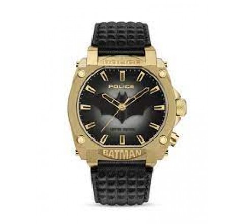 RELOJ POLICE EDICION LIMITADA BATMAN DORADO PEWGD0022602