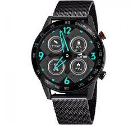 RELOJ LOTUS SMART ACERO NEGRO DOS CORREAS 50018/1