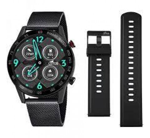 RELOJ LOTUS SMART ACERO NEGRO DOS CORREAS 50018/1