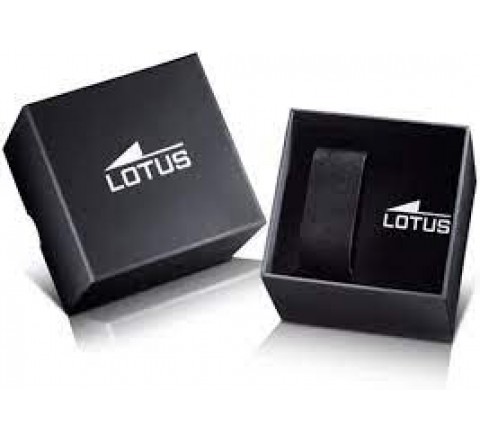 RELOJ LOTUS CAJA ACERO GRIS CORREA PIEL MARRON 18683/1