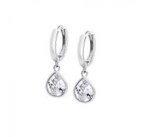 PENDIENTES LOTUS PLATA ARO LAGRIMA CIRCONITA LP3563-4/1