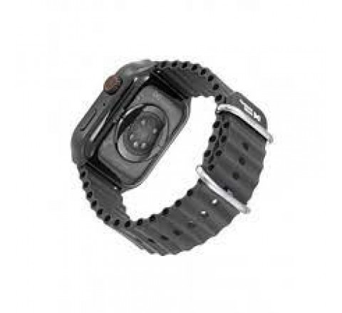 RELOJ MARK MADDOX SMART CAJA CUADRADA SILICO NEGRA HS2002-50
