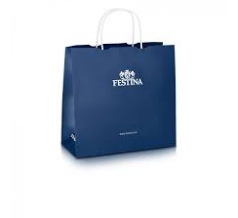 RELOJ FESTINA CAJA ACERO CORREA PIEL MARRON F16823/A