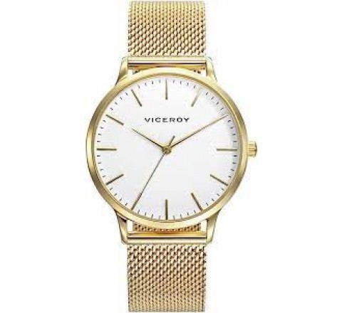 RELOJ VICEROY CAJA Y ARMIS ACERO DORADO 461096-07