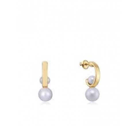 PENDIENTES VICEROY ACERO Y PERLAS 14095E01012