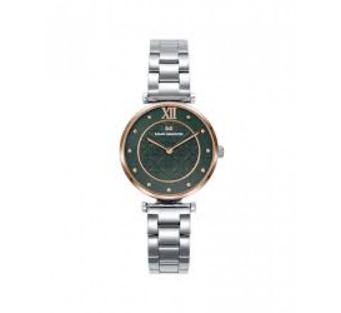 RELOJ MARK MADDOX CAJA Y ARMIS ACERO ESFERA VERDE MM1015-63