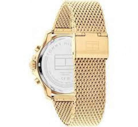 RELOJ TOMMY HILFIGER CAJA Y ARMIS ACERO DORADO 1792093