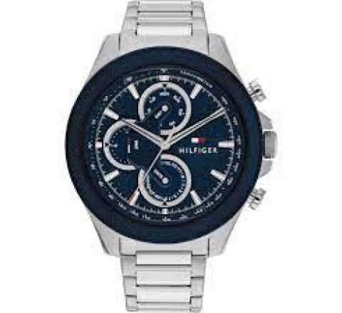 RELOJ TOMMY HILFIGER CAJA Y ARMIS ACERO ESFERA AZUL 1792080