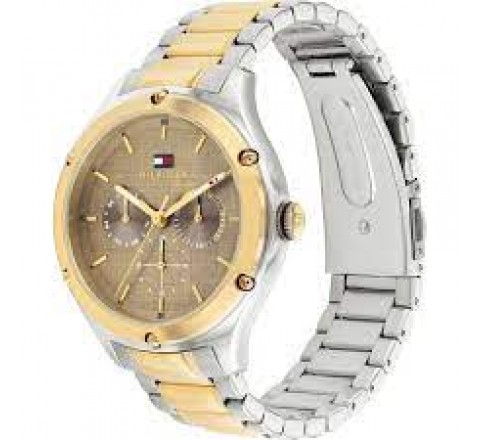 RELOJ TOMMY HILFIGER CAJA Y ARMIS ACERO BICOLOR 1782658