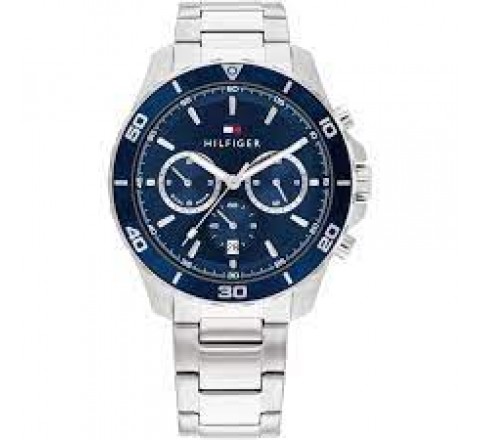 RELOJ TOMMY HILFIGER CAJA Y ARMIS ACERO ESFERA AZUL 1792094