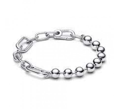 PULSERA PANDORA ME PLATA ESLABONES Y BOLAS 20CM 592793C00-4