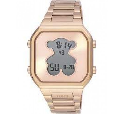 RELOJ TOUS DIGITAL CAJA Y ARMIS ACERO ROSADO 3000134400