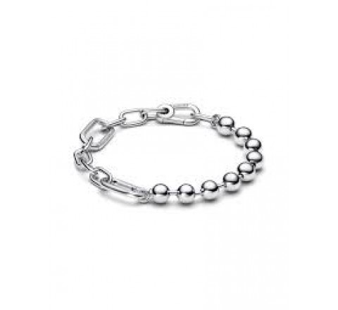 PULSERA PANDORA ME PLATA ESLABONES Y BOLAS 17CM 592793C00-3
