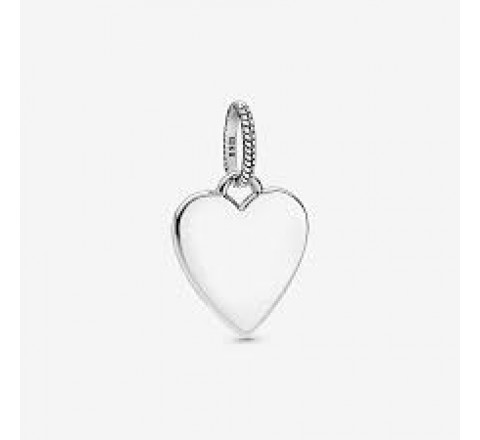 CHARM COLGANTE PANDORA PLATA CORAZON LISO 398914C00