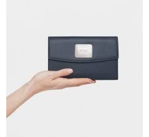 BILLETERA L TOUS FLAP LUCIA GRIS OSCURO 2002020751