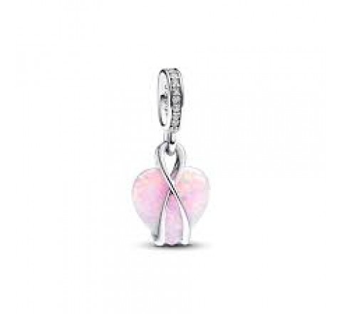 PANDORA CHARM COLGANTE CORAZON OPALESCENTE MAMÁ 793202C01