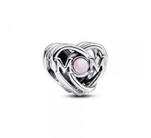 PANDORA CHARM FILIGRANA CORAZON Y MADRE 793233C01