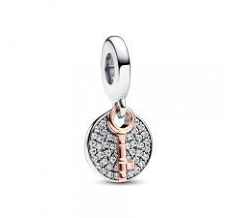 PANDORA CHARM COLGANTE DOBLE LLAVE 783236C01