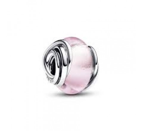 PANDORA CHARM DE CRISTAL DE MURANO ROSA ENVUELTO 793241C00