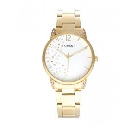 RELOJ RADIANT SEÑORA DORADO ESFERA BLANCA RA615202