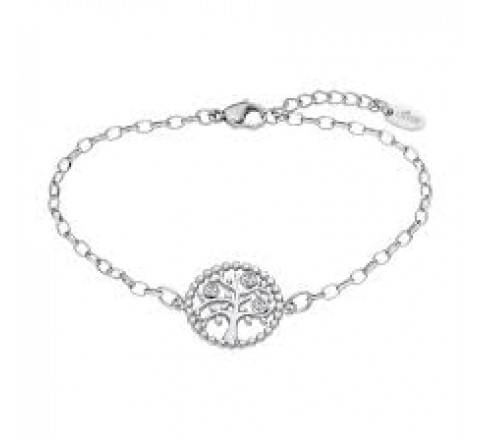 PULSERA LOTUS DE ACERO ARBOL DE LA VIDA LS2194/2/1
