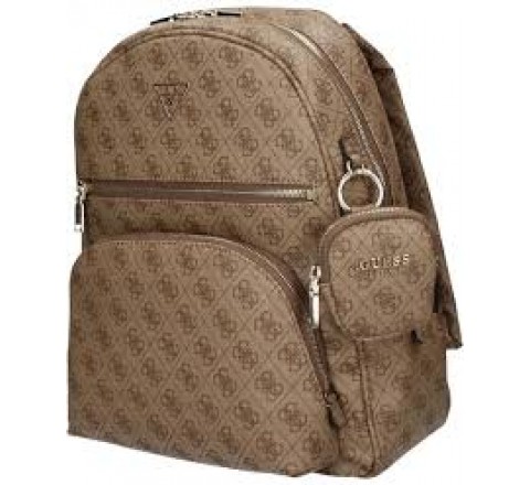 MOCHILA GUESS POWER PLAY LARGE TECH LATTE LOGO SL900633