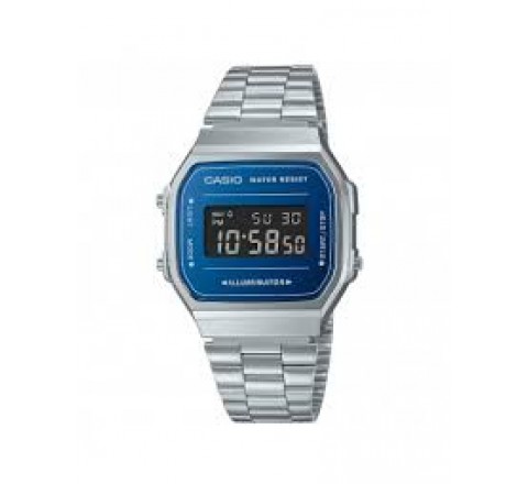 RELOJ CASIO DIGITAL ESFERA AZUL A168WEM-2BEF