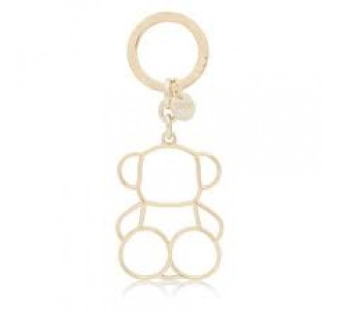 LLAVERO SILHOUTTE BOLF BEAR DORADO 2002104258