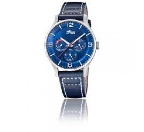 RELOJ CABALLERO LOTUS REF 18832/2 CAJA ACERO MAS CORREA AZUL