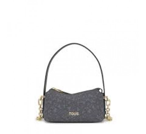 MINI BOLSO TOUS KAOS MINI LINES GRIS OSCURO 2002184048