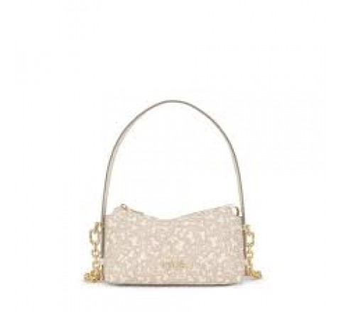 MINI BOLSO TOUS KAOS LINES BEIGE 2002184001