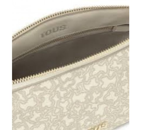 MINI BOLSO TOUS KAOS LINES BEIGE 2002184001