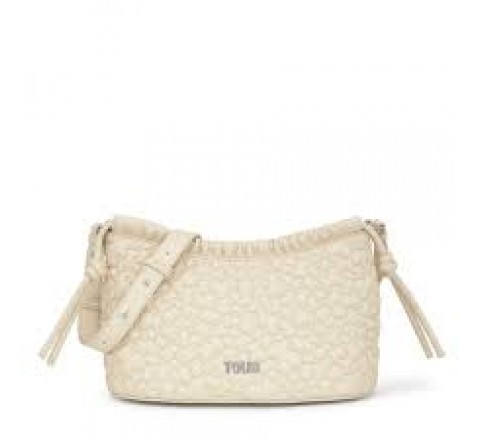 BANDOLERA TOUS M PUFY BEAR BEIGE 2002185301
