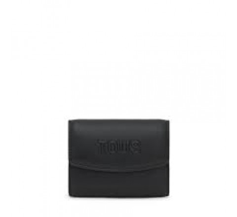 BILLETERA S POCKET TOUS BLOOM NEGRO 2002204251